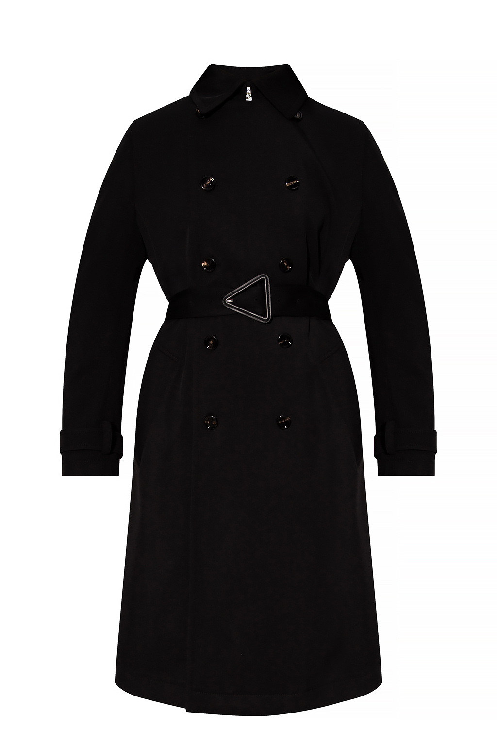 コート Bottega Veneta Black Wool Trench Coat Bottega Veneta - Black Trench Coat | Mitchell Stores